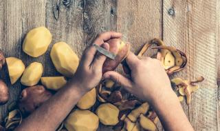 Беленето на картофи бори стреса повече от йогата