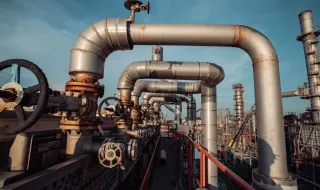 Природният газ на хъб „Балкан“ поевтиня до 61 евро