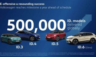 Volkswagen с 500 хиляди доставени ID. електромобила за 2 години