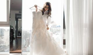 Сватбената рокля на булка потресе мрежата (СНИМКА)