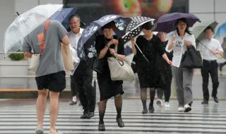 A record amount of torrential rain fell in Japan 