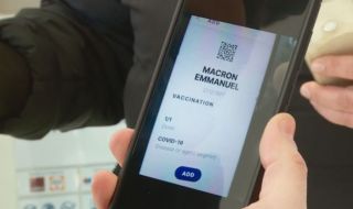 По-строги мерки от днес в Пловдив, мъж опита да влезе в мол със сертификата на Макрон