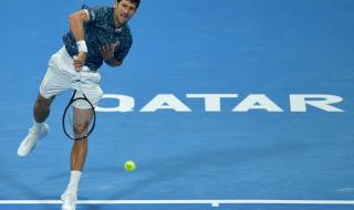 Джокович отпадна на полуфиналите в Доха (ВИДЕО)