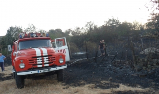 Дядо подпали гора с електрожен