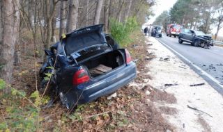 Шофьор с книжка от 12 дни причинил катастрофата с две жертви край Русе