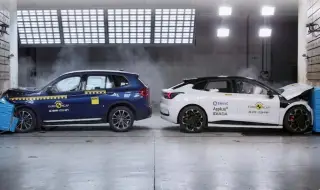 Германското срещу китайското инженерство - краш тестове на BMW iX3 Neue Klasse и Zeekr 7GT (ВИДЕО)