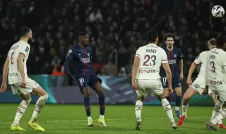 ПСЖ удари Лил, за да е лидер в Лига 1
