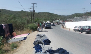 Брутално меле между бежанци на остров Самос