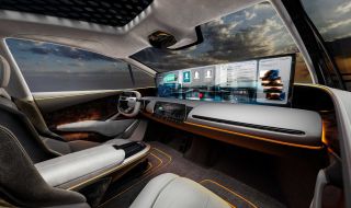 Първата кола в света с телескопичен дисплей