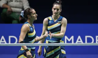 The Stoevi sisters lost their second match of the group stage of the badminton tournament in Paris **** The match in the