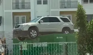 They found a jeep in a garbage can (VIDEO) 