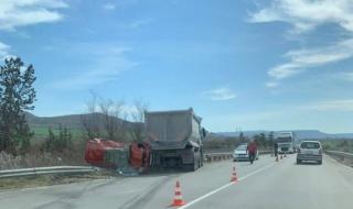 Тежка катастрофа на пътен възел „Девня – Суворово“, има загинали