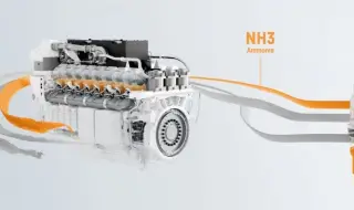 Нов двигател с вътрешно горене, работещ с... амоняк!