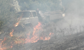 Пожарът над Рилския манастир е овладян