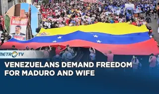 Протестиращи в Каракас и Лондон призоваха за освобождаването на Мадуро ВИДЕО