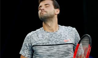 Григор Димитров отпадна в Мадрид след драма