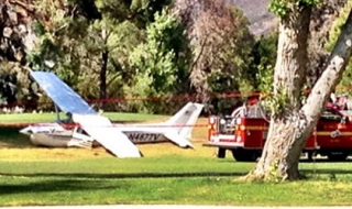 Два самолета се сблъскаха над Калифорния, пилот загина