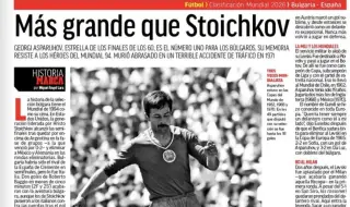 "Marca" за Георги Аспарухов: "По-голям от Стоичков"