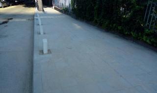 Нов тротоар в район „Северен“ в Пловдив