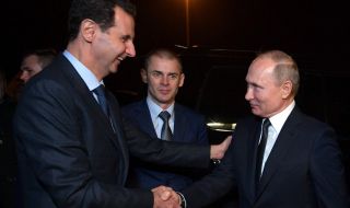 Асад е отишъл в Москва