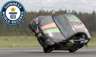 Нов световен рекорд: 186 км/ч на две гуми