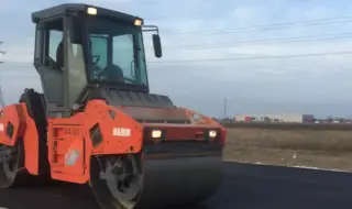 Before the winter, the API repairs 18 km of the road to Borovets 