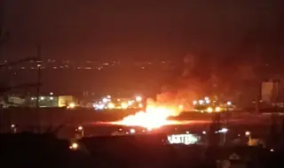 Украински дрон порази нефтобаза край Волгоград