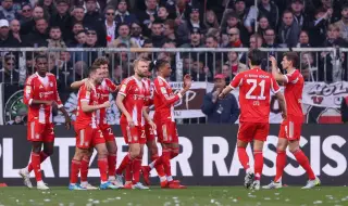 Байерн Мюнхен с разгром, подобри рекорд и след седмица може да е шампион