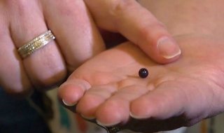 Жена отхапа рядка перла в италиански ресторант