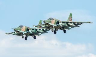 Руски самолет Су-25 се разби в Кавказ