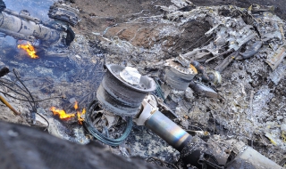 Откриха телата на пилотите от падналия в Киргизстан US самолет