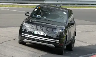 Това е първият електрически Range Rover без никакъв камуфлаж