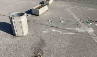 Дрогиран опита да избяга от КАТ Пловдив, но заби колата си пред сградата