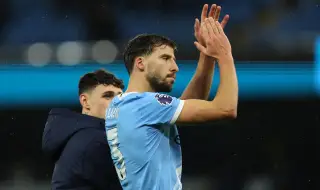 Лоши новини за Ман Сити: Рубен Диаш аут за месец и половина, Гвардиол със сериозна травма