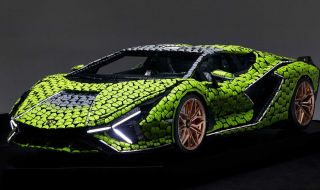 Това Lamborghini е направено от над 400 хиляди блокчета Lego