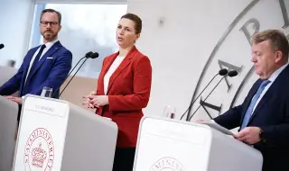 След снощната атака! Датската министър-председателка беше откарана в болница заради лека травма от удара