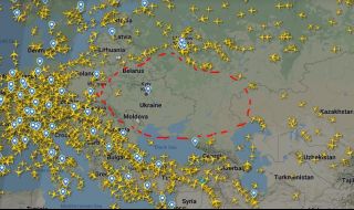 До 2 март руските власти спряха полетите на 12 летища