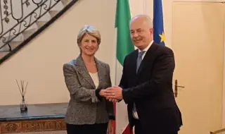 Председателят на БОК и посланикът на Италия със съвместни инициативи преди Милано–Кортина