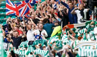 Арести в Шотландия след здравия бой на дербито между Рейнджърс и Селтик (ВИДЕО)