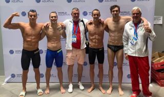  Българското плуване с исторически успех! Щафета ни 4 х 200 метра е на финал на Световното в Мелбърн