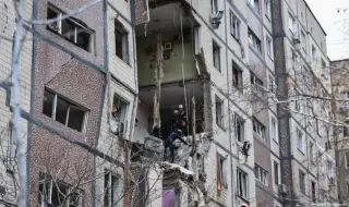 Нови експлозии в Киев, ударен е жилищен блок в Донецк 