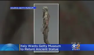 Европейски съд подкрепи Италия за връщането на древногръцка статуя от музея „Джон Пол Гети“ в САЩ