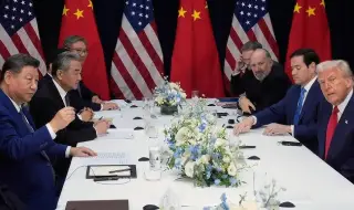 Тръмп и Си Дзинпин не направиха съвместно изявление след разговорите в Пусан ВИДЕО