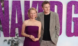 Лиъм Нийсън представил Памела Андерсън като "бъдещата г-жа Нийсън"