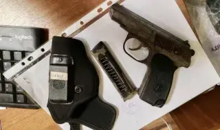 Мъж от Георги Дамяново е задържан за закана за убийство, иззет е пистолет