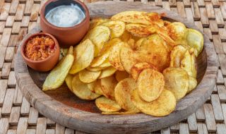 Рецепта за вечеря: Здравословен картофен чипс