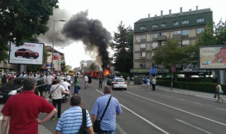 Взривиха джип в Белград
