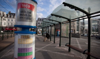 Брюксел без градски транспорт