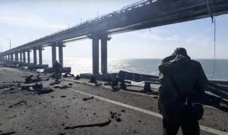 Взривеният Кримски мост и българската следа