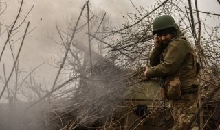 Бахмут е под тежък руски артилерийски обстрел